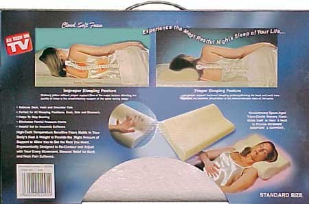 Childrens Toyshop   : Contour Memory foam pillow