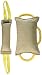 Dean and Tyler Dogs Pets ID Tug Bundle of 2 to 3 Handle, Jute