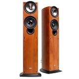 KEF iQ50DA Floor Standing Speaker (Single, Dark Apple)