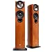KEF iQ50DA Floor Standing Speaker (Single, Dark Apple)