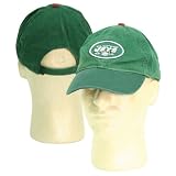 New York Jets "Classic Patch" Slouch Fit Adjustable Baseball Hat - Green