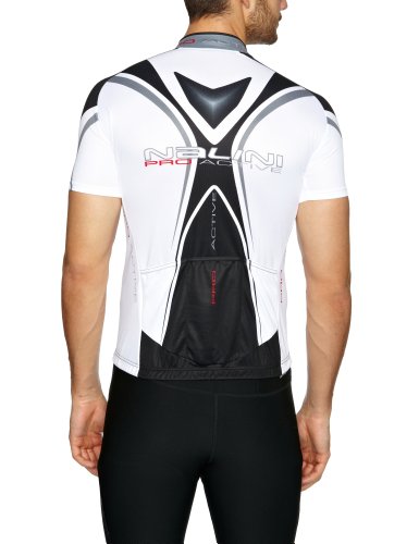 Nalini Mens Carrubo Short Sleeved Jersey - White, Small