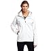 Dickies Womens Waterproof Breathable Ripstop Jacket,White,X-Small