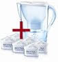 Brita 028114 Marella Cool - Filtro para agua, pack de medio a�o (6 unidades), color blanco