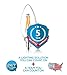 Hyperikon LED Edison Filament Candle 4-Watt (40-Watt Equivalent), Dimmable, Blunt Tip, Small Base (E12), 2700K (Warm White), 340°-Beam Angle - (Pack of 6)