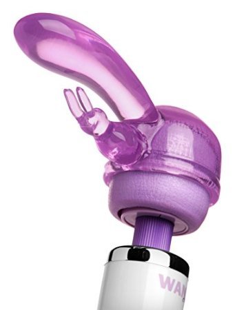Wand Essentials Original Rabbit Dual Stimulation Wand Attachment