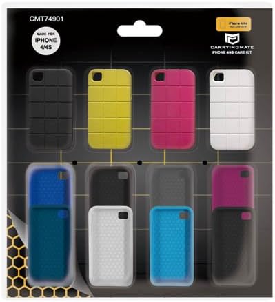 Carryingmate Industries USA CMT74901 Total Care Kit for iPhone 4/4S - 1 Pack - Retail Packaging - Multicolored