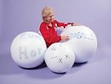 Sportime Write-On! Ball - 65cm - Set of 6 - White