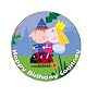 7,5 " Ben and Holly Personalisierte Edible Icing C&hellip von Coyote cake toppers