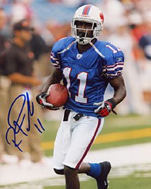 Roscoe Parrish #11 Autographed / Signed Buffalo Bills Football 8x10 Photo