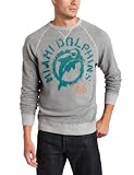 NFL Miami Dolphins Heather Vintage French Terry Raglan Men's
