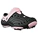 DAWGS Girls' Spirit Golf Shoes - Black with Soft Pink