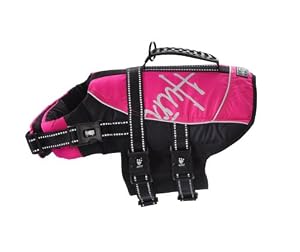 Hurtta Pet Collection Life Jacket 20-40-pound 17-20-inch Neck 21-28-inch Chest Pink by Hurtta*