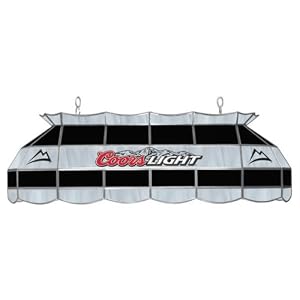 Trademark Coors Light Stained Glass 40-inch Lighting Fixture