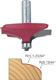 Freud 99-027 2-19/32-Inch Diameter Table Edge Thumbnail Router Bit with 1/2-Inch Shank