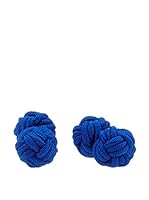 Ortiz & Reed Gemelos Multi-Color Knots Cufflinks (Azul)