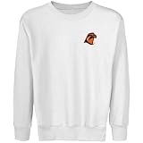 NCAA Bowling Green State Falcons Youth White Logo Applique Crew Neck Fleece Sweatshirt