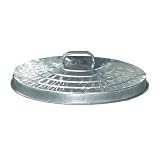 10 Gallon Medium Duty Galvanized Tapered Side Lids