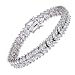 Marquise C.Z. Diamond Sterling Silver Tennis Bracelet (Holiday Special)