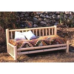 Old Adirondack - OA-270B - Cumberland Bay Daybed - White Cedar - Single by Old Adirondack