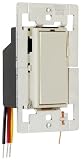 Pass & Seymour D600ELA 600-Watt Single Pole / 3-way Decorator Incandescent Dimmer, Light Almond