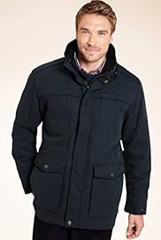 Big Tall Blue Harbour Cotton Rich Jacket with Stormwear