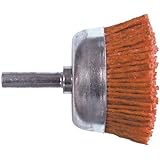 Century Drill and Tool 77221 Coarse Nylon Abrasive Cup Brush, 2-Inch