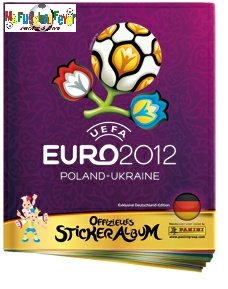 Panini Euro 2012 Polen/Ukraine Stickeralbum komplett alle Sticker