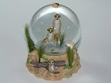 Meerkats Snow Dome Globe Water-Ball by Country Artists