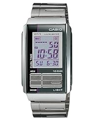 Casio Womens Futurist Alarm Chronograph LCD Watch #LA201WD-6A