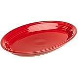 Fiesta 13-5/8-Inch Oval Platter, Scarlet
