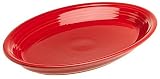 Fiestaware Scarlet 458 13-3/4-Inch Oval Platter