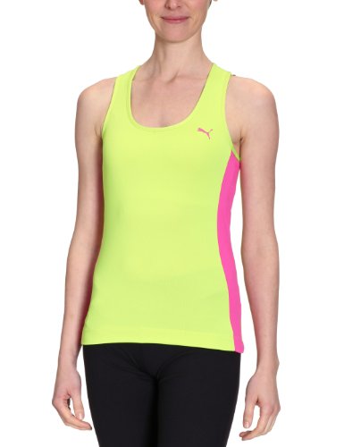 PUMA Damen Tank Top Essential Racerback, lime punch-raspberry rose, XL, 506259 17 Preisvergleich