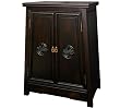 Exceptionally Beautiful Mother's Day Gift Idea - 27" Long Life Cabinet Nightstand End Table w/ Shou Symbol