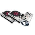 Ion iDJ03 Direct Drive Turntable Kit with Mixer