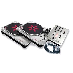 Ion iDJ03 Direct Drive Turntable Kit with Mixer