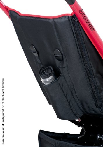 Imagen 8 de Maxi-Cosi 13053377 Noa - Silla de paseo compacta con cesta de la compra, capota, protector para la lluvia, pinza para sombrilla color rosa