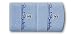 Renato Balestra - Hand + Bath towels - Chiare blue