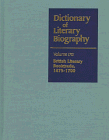 The British Literary Book Trade, 1475-1700 (Dictionary of Literary Biography)