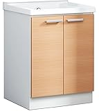 TOTO 洗面化粧台 KZ 2016年モデル 間口600 2枚扉 ルースミルベージュ LDCC060BAGGG1E