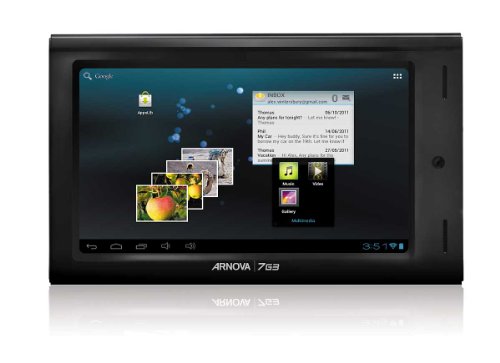 Arnova 7 G3 Tablet 8GB, 17,78cm (7 Zoll) kapazitiv, Android 4.0 ICS, 1GHz, 1GB RAM, WiFi, microSD Slot, Mini HDMI Webcam
