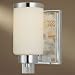 Minka Cashelmara 1 Lt Chrome/Shell Bath Vanity 3241-77