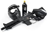 US Army Project Salvo Starter B Paintball Gun Kit - Black