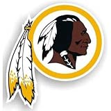 Washington Redskins NFL 12 Car Magnet"