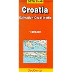 Croatia: Dalmatian Coast: West (GeoCenter Detail Map)