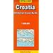Croatia: Dalmatian Coast: West (GeoCenter Detail Map)