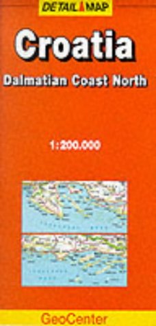 Croatia: West: Dalmatian Coast (GeoCenter Detail Map)
