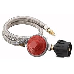 Bayou Classic Stainless Braided High-Pressure Hose and HP Regulator and Valve - 29