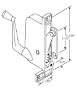 Awning Window Operator, Left Hand, Offset Link, for VE Anderson Windows