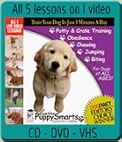 PUPPY SMARTS ALL 5 LESSONS ON 5 CD-ROM